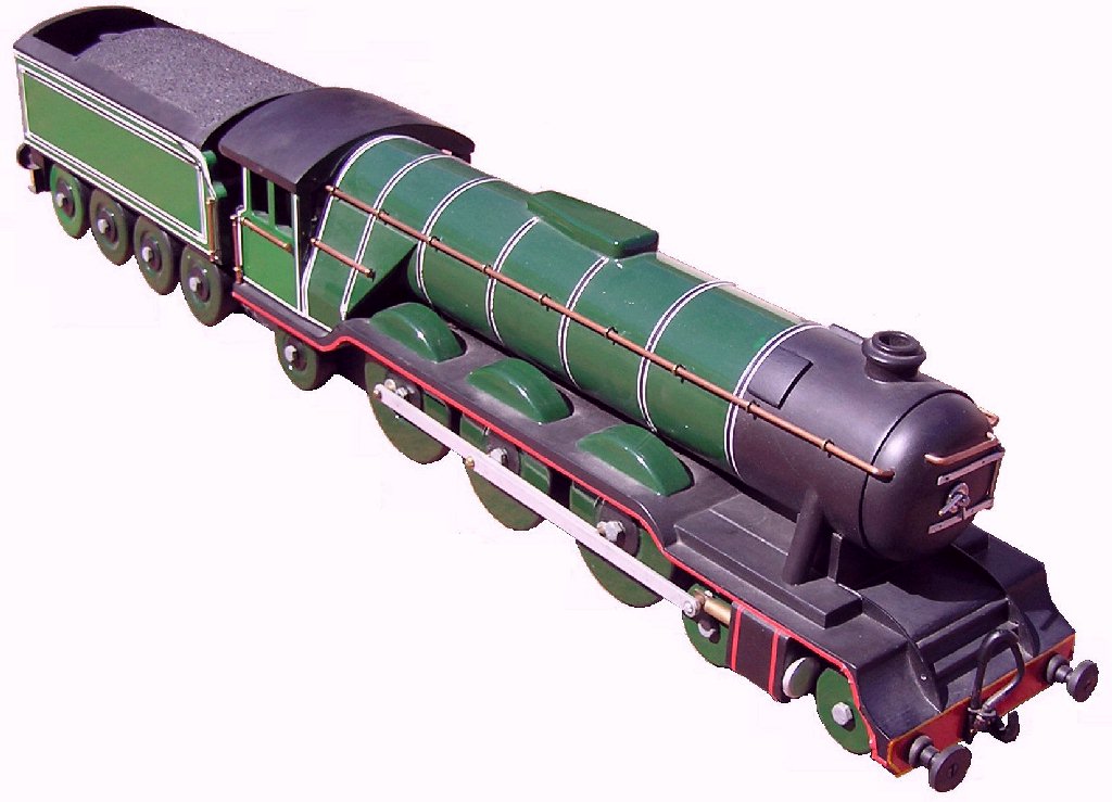 Photo of A1 Class steam engine model