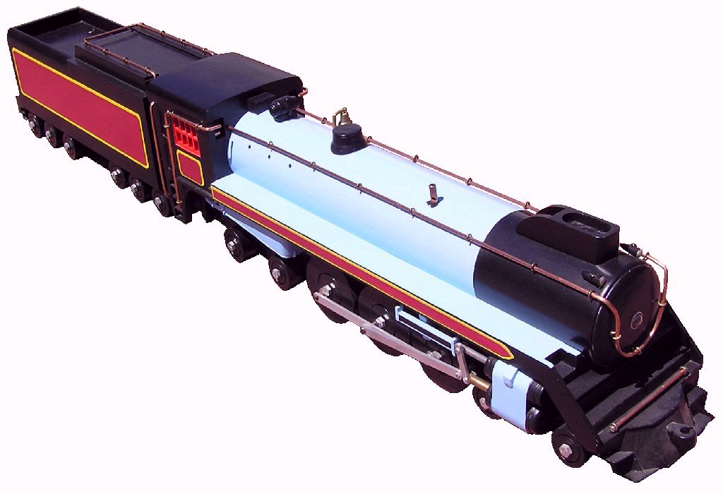 Photo of Royal Hudson steam engine model