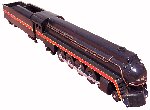 Photo of Class J steam engine model