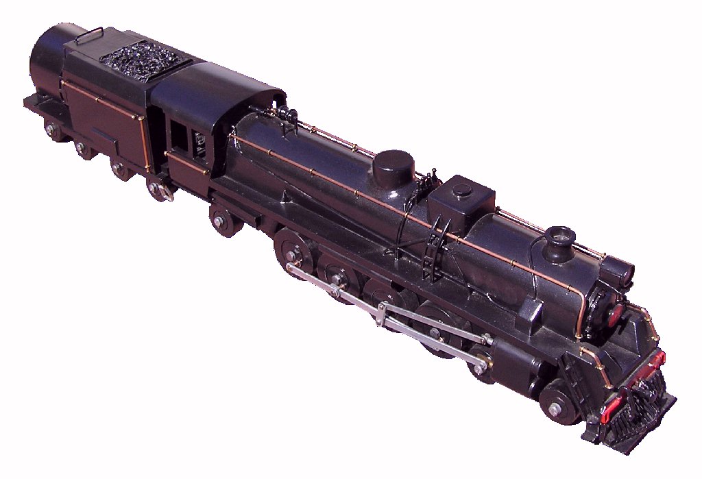 Photo of NZR Ja steam engine model